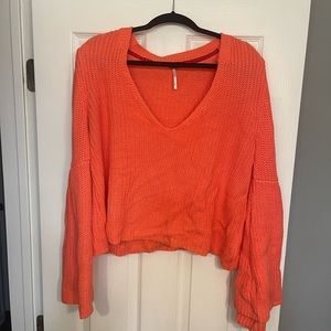 Free people- size L - big sleeve sweater